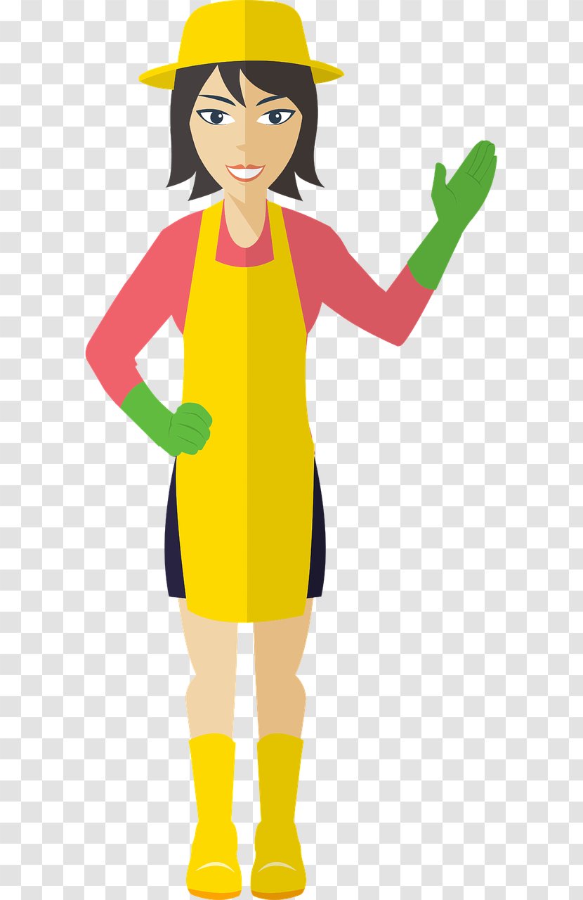 Clip Art - Flower - Cleaning Staff Transparent PNG