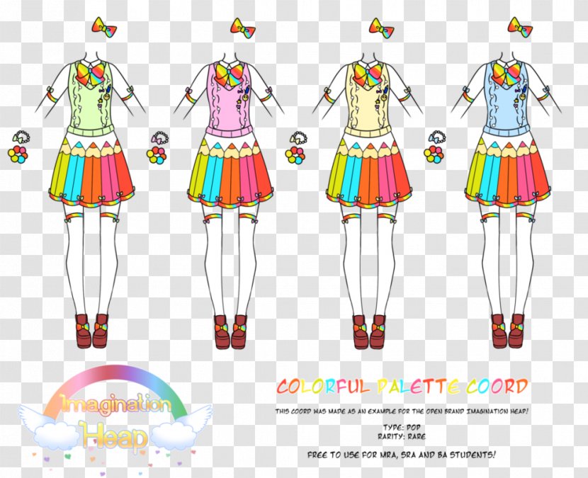 DeviantArt Aikatsu! Illustration Costume - Deviantart - Colorful Heap Collections Background Transparent PNG