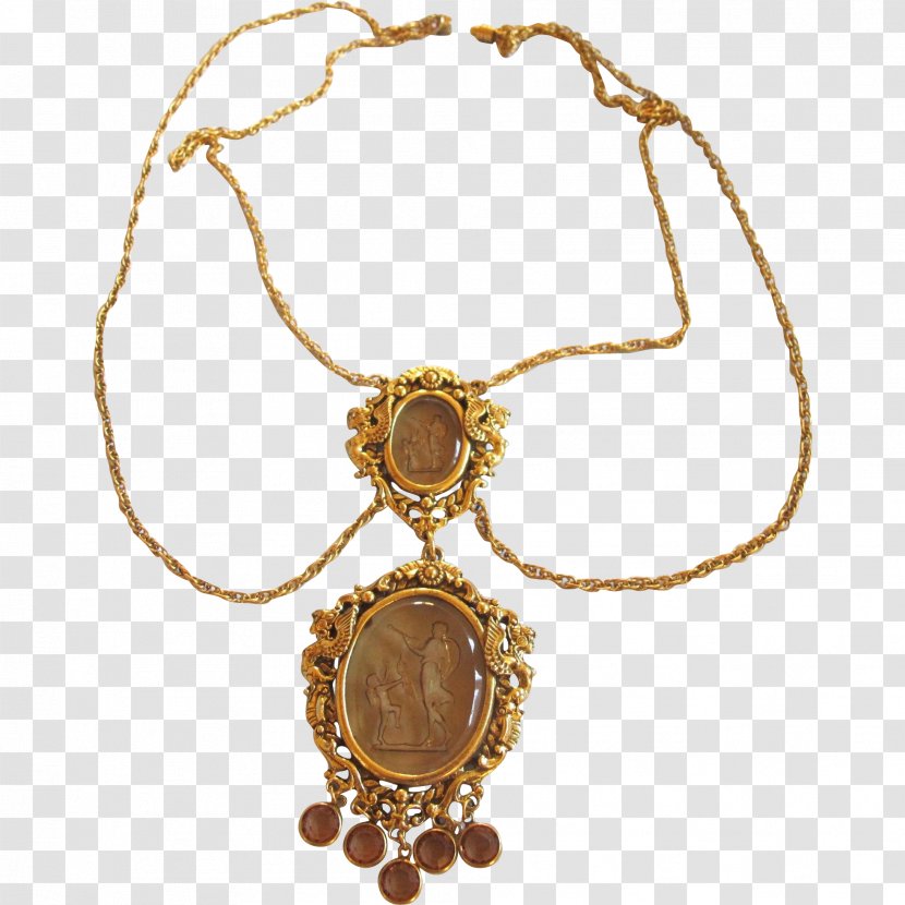 Locket Body Jewellery Necklace Gemstone Transparent PNG