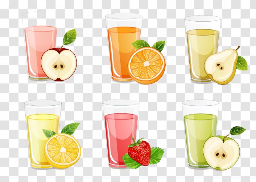 Orange Juice Tomato Fizzy Drinks Apple - Diet Food - Various Juices Picture Transparent PNG