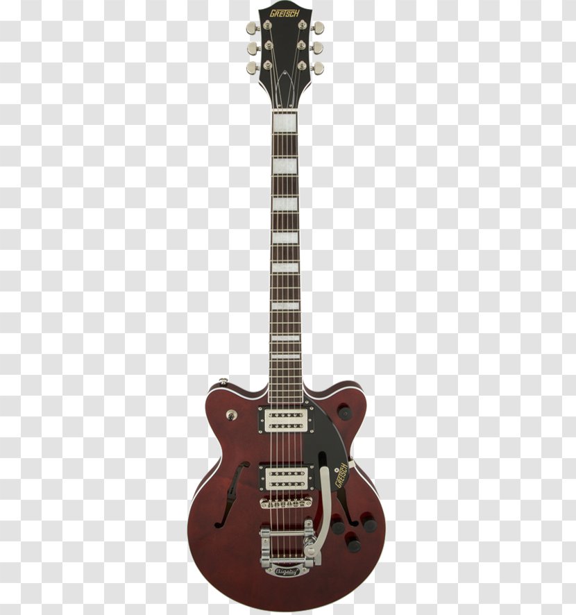 Gretsch G2655T Streamliner Center Block Jr G2622T Double Cutaway Electric Guitar G5420T Bigsby Vibrato Tailpiece - G5420t - Washburn Semi Hollow Body Transparent PNG
