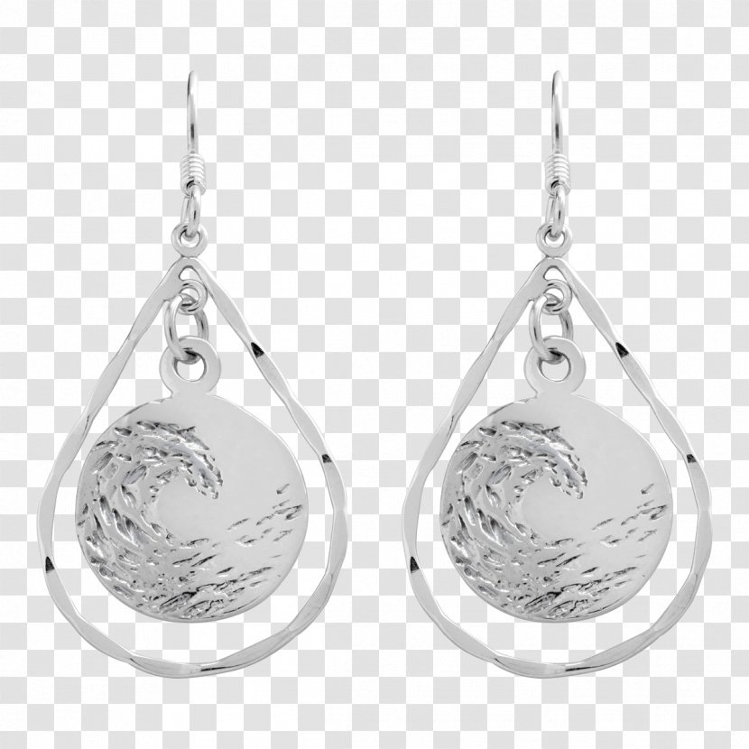 Earring Sterling Silver Jewellery Necklace - Chain - Tear Transparent PNG