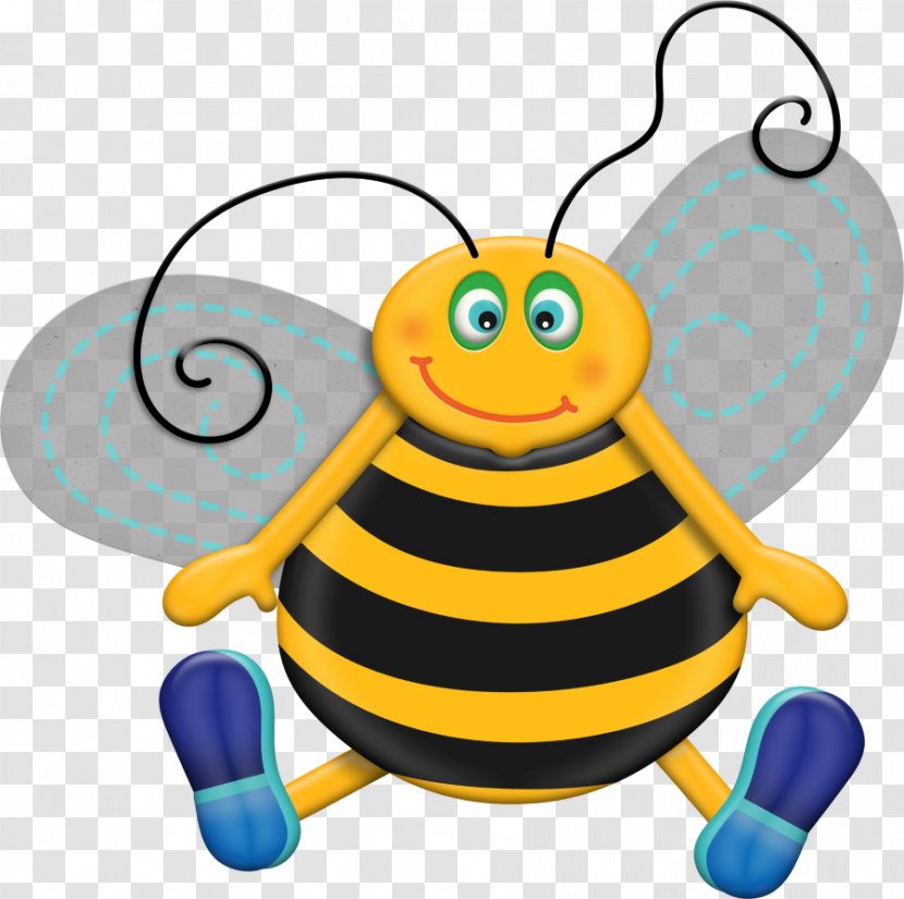 Honey Bee Cartoon Clip Art Transparent PNG