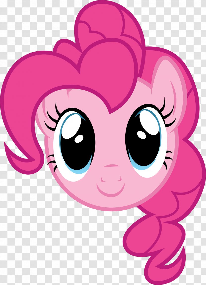 Pinkie Pie Twilight Sparkle Pony Rainbow Dash Rarity - Silhouette Transparent PNG