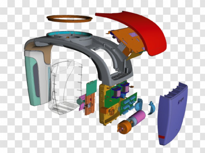 Exploded-view Drawing Technical Clip Art - Industrial Design - Center X-ray Cliparts Transparent PNG