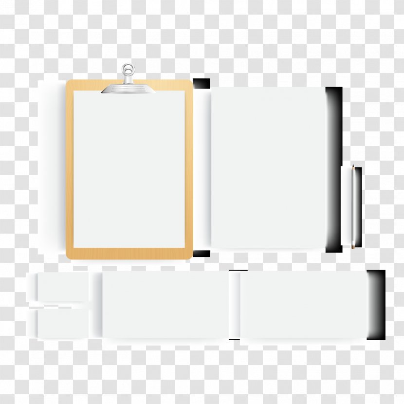 Paper Brand Pattern - White - Vector Folder Transparent PNG