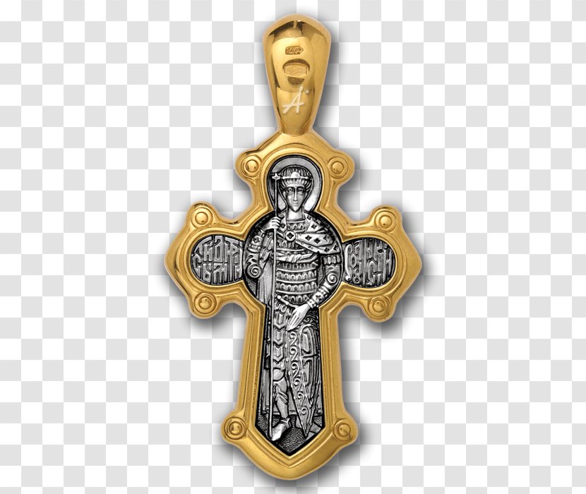Silver Gold Lavalier Crucifix Cross - Charms Pendants Transparent PNG