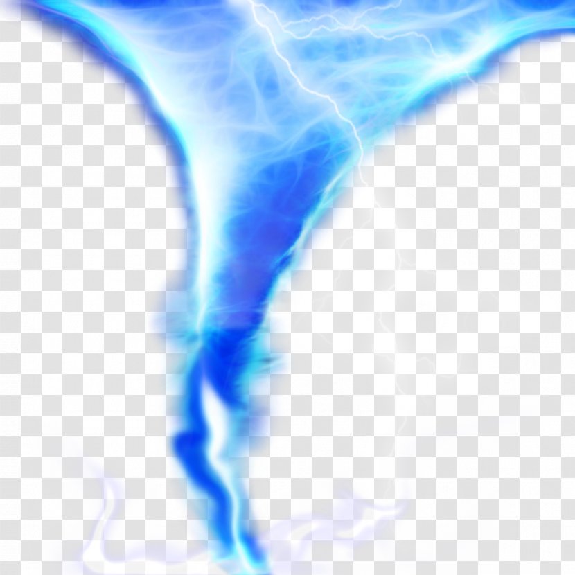 Tornado Lightning Lighting - Electric Blue - Pic Transparent PNG