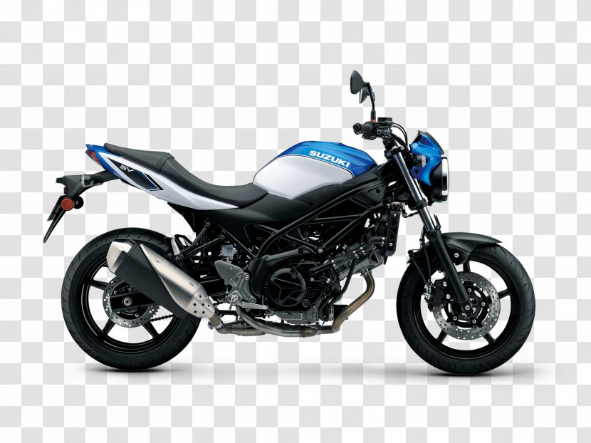 Suzuki SV650 Motorcycle V-twin Engine Anti-lock Braking System - Blue Brochure Transparent PNG