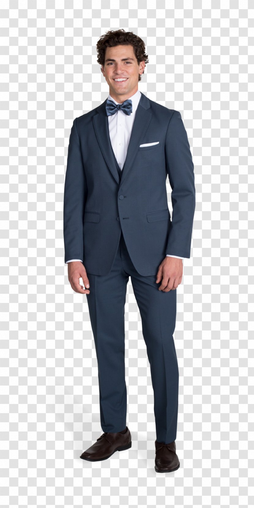 Blazer Tuxedo Blue Suit Clothing - Gilets Transparent PNG