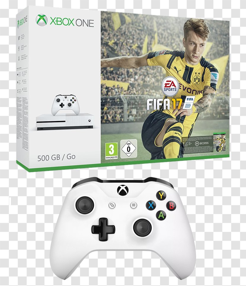 Xbox 360 One Controller Microsoft S FIFA 17 Video Game Consoles - Playstation 4 Transparent PNG