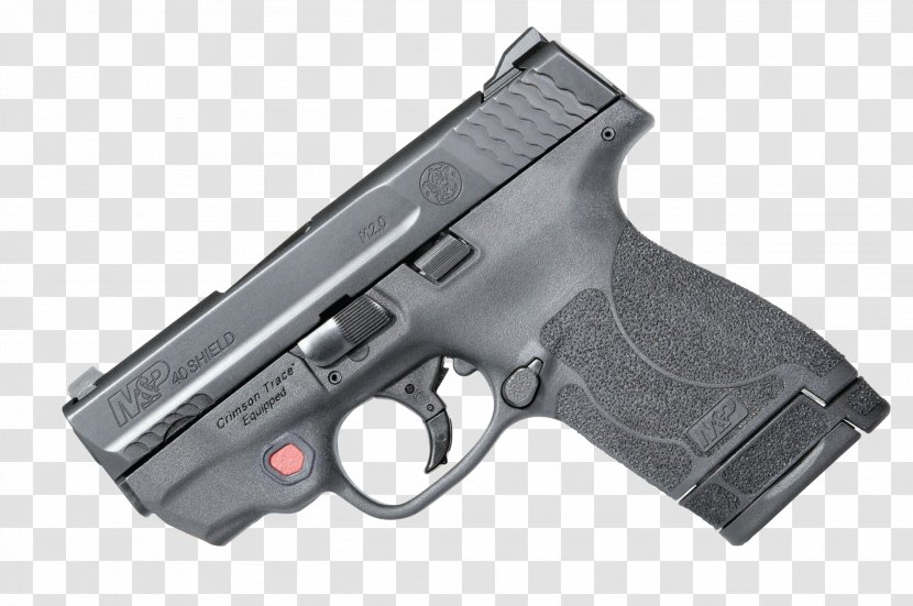Smith & Wesson M&P 9×19mm Parabellum Firearm Pistol - Revolver - Shooting Traces Transparent PNG