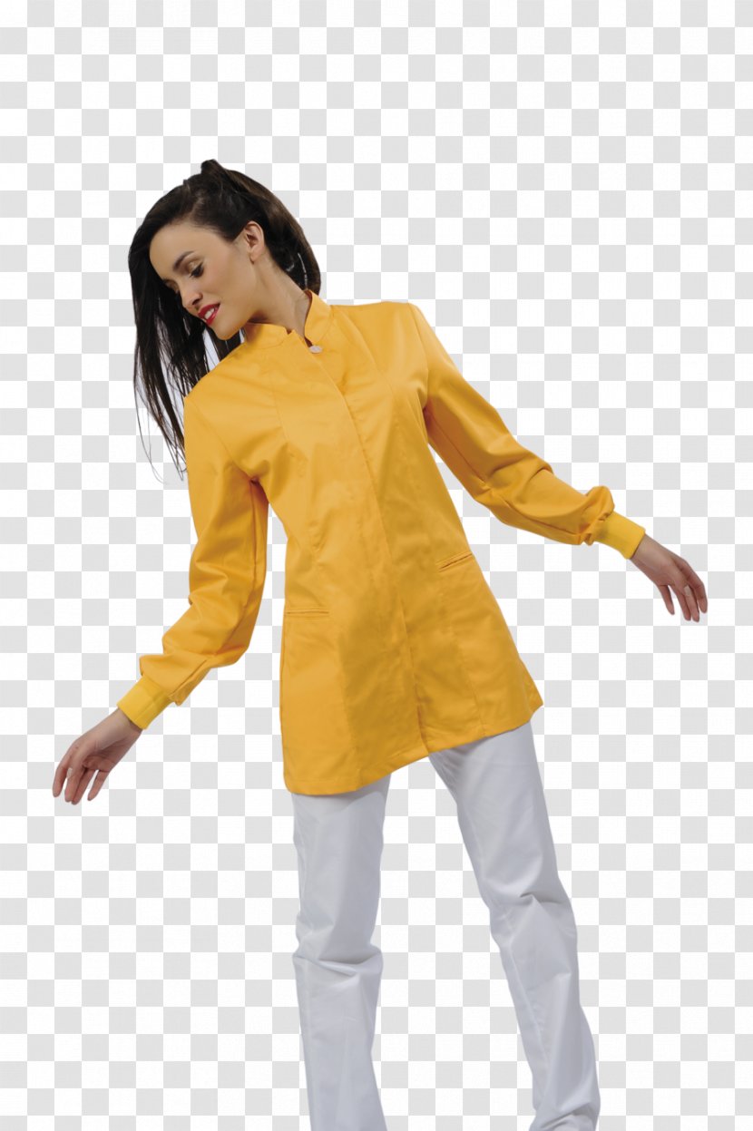Jacket Textile Dress Uniform Sleeve - Raincoat Transparent PNG