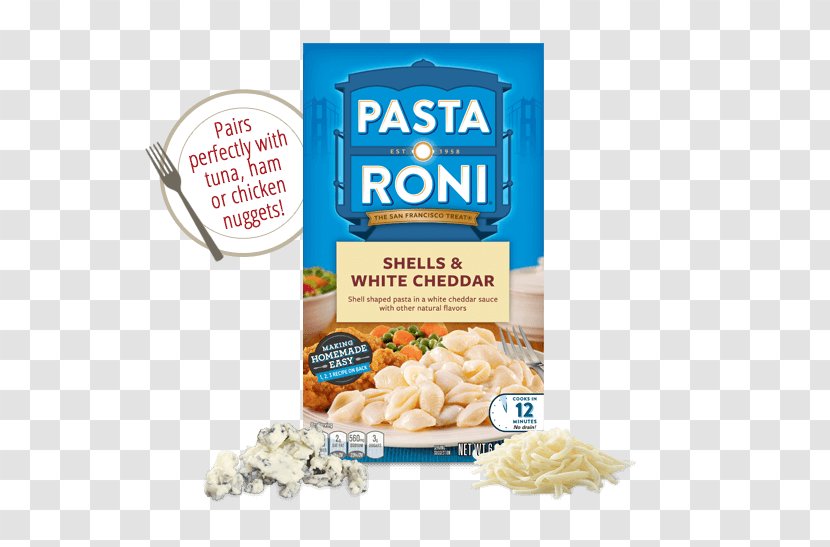 Pasta Macaroni And Cheese Cheddar Rice-A-Roni - Vegetarian Food Transparent PNG