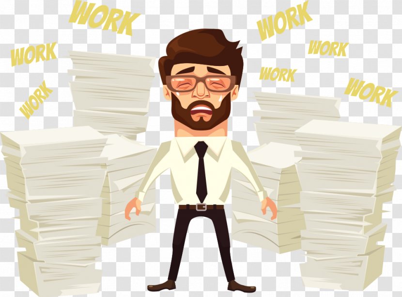 Cartoon Adobe Illustrator - Job - Vector Business Man Transparent PNG