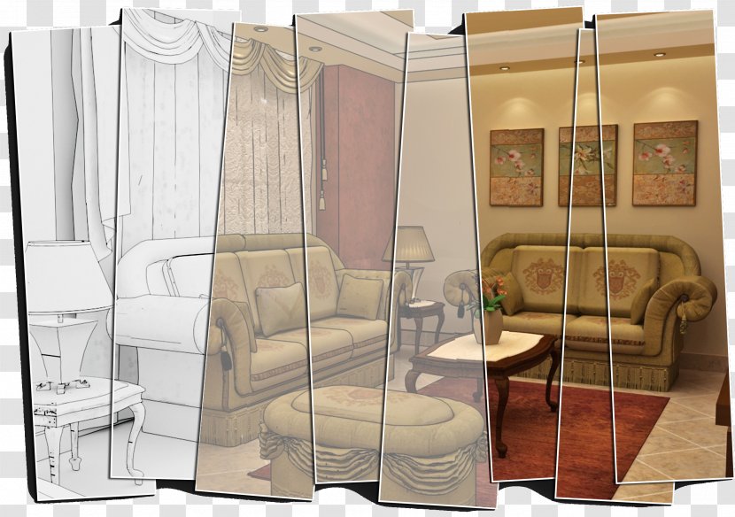 Furniture Interior Design Services Chair - Room Transparent PNG