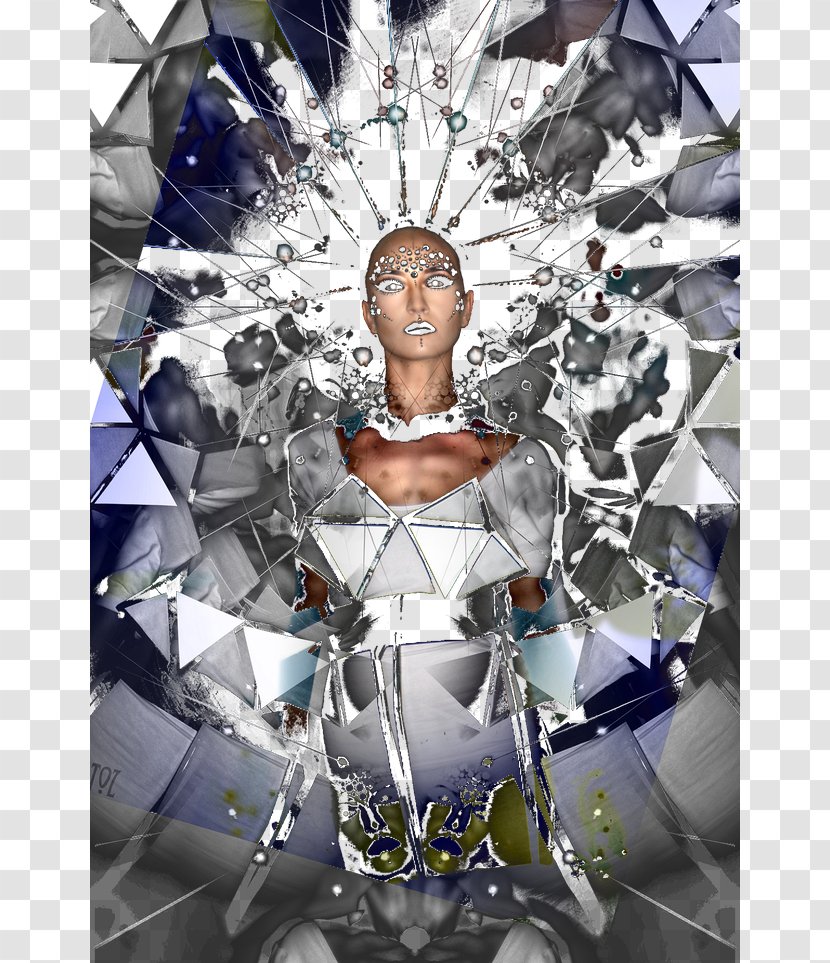Graphic Design Fashion Illustration - Triangle Debris Pattern Background People Transparent PNG