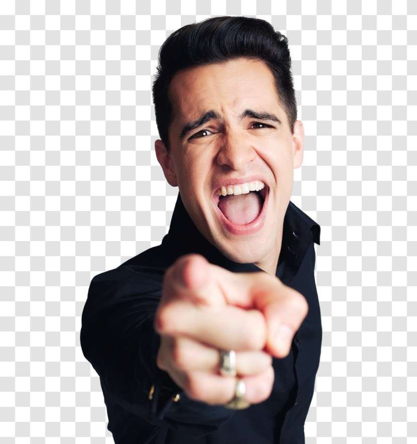 Brendon Urie Panic! At The Disco Musician - Cartoon - Frame Transparent PNG