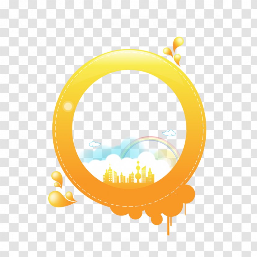Yellow Computer Graphics - Openoffice Draw - Circle Transparent PNG