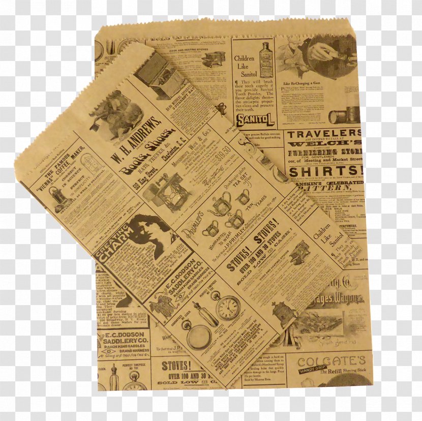 Kraft Paper Plastic Bag Newsprint - Box - Sheets Transparent PNG