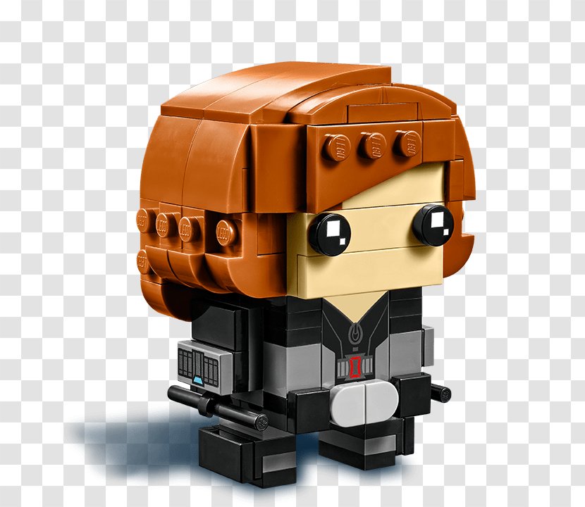 Black Widow LEGO BrickHeadz Target Corporation - Lego Brickheadz Transparent PNG