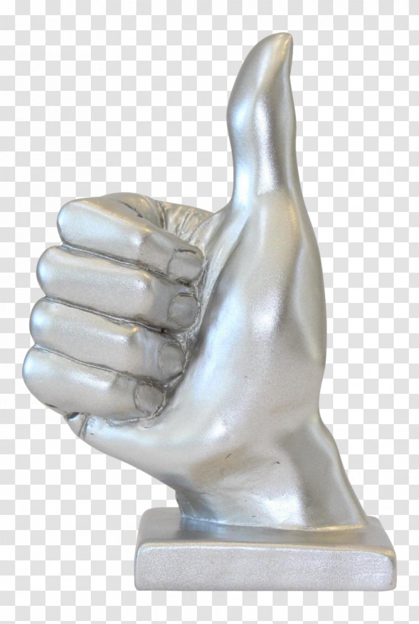 Thumb Signal Sculpture Statue Finger - Irish Yoga Figurines Transparent PNG