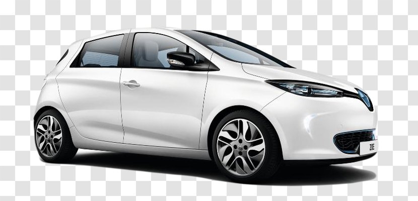 Electric Vehicle Car Renault Zoe Captur - Brand Transparent PNG