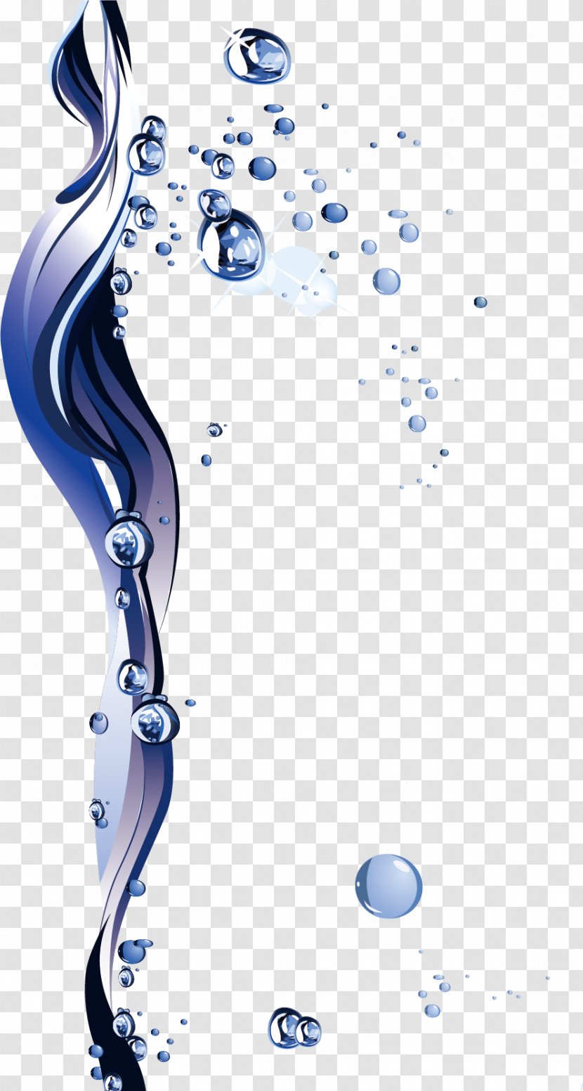 Water Drop - Knee - Creative Droplets Pattern Material Transparent PNG