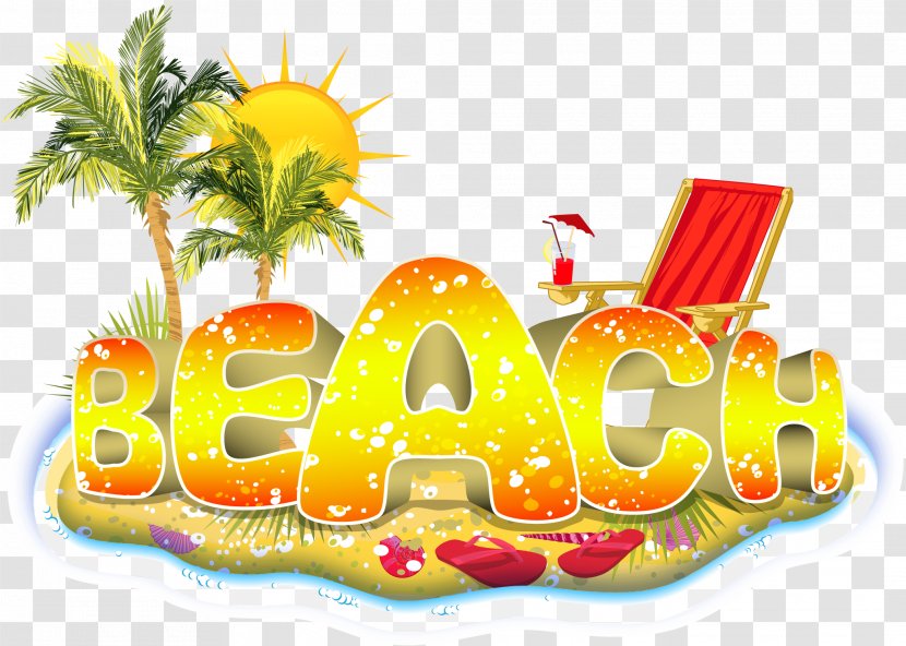 Beach Summer - Vector Vacation Transparent PNG