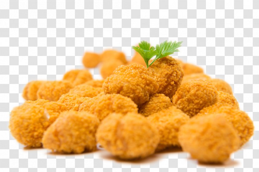 Chicken Nugget Fingers Crispy Fried French Fries - Fish Stick - Chiken Kebab Transparent PNG