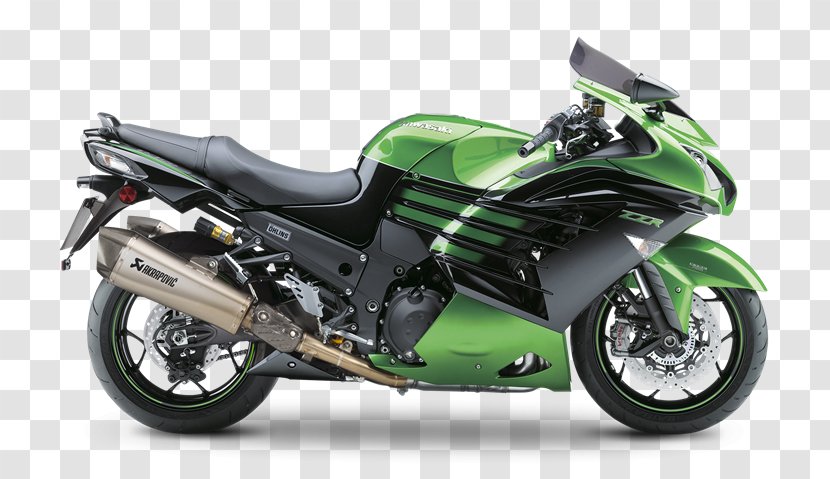 Kawasaki Ninja ZX-14 Motorcycles Sport Touring Motorcycle - Zx6 And Zzr600 - Cg Transparent PNG