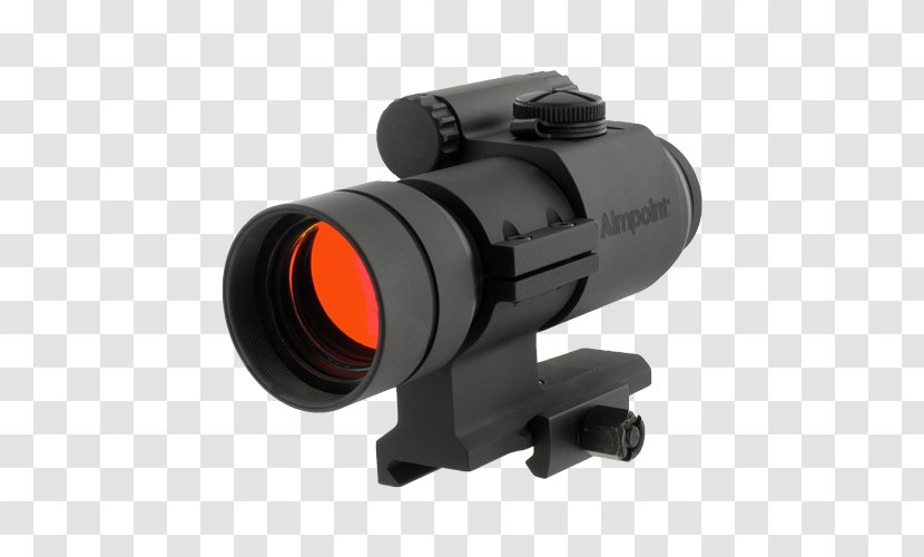 Red Dot Sight Aimpoint AB Reflector CompM4 - Cartoon - Sights Transparent PNG