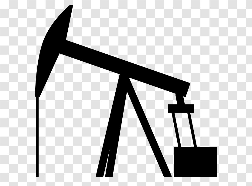 Oil Platform Petroleum United States - Monochrome Transparent PNG