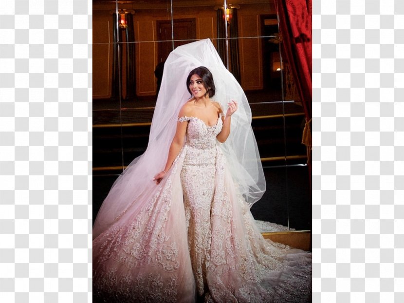 Wedding Dress Bride Photo Shoot Gown - Frame Transparent PNG