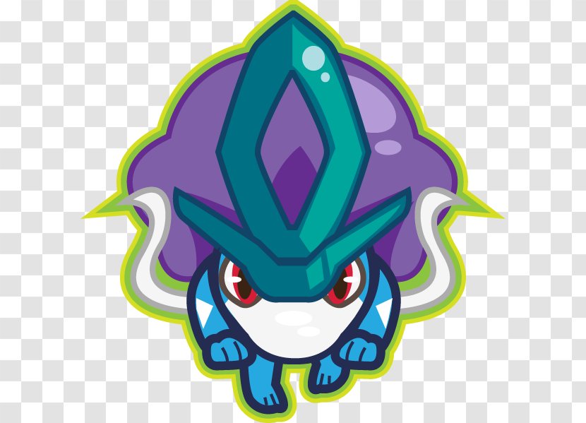 Pokémon Ranger: Guardian Signs Crystal XD: Gale Of Darkness Suicune - Lucario - Purple Transparent PNG