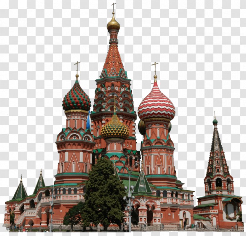 Saint Basil's Cathedral Lenin's Mausoleum Moscow Kremlin Red Square - Spire Transparent PNG