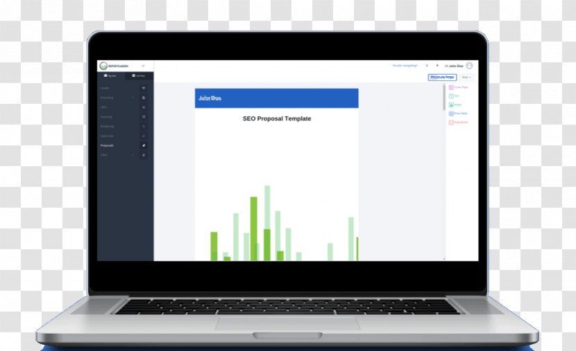 Proposal Software Social Media Marketing Plan - Computer Monitor Transparent PNG