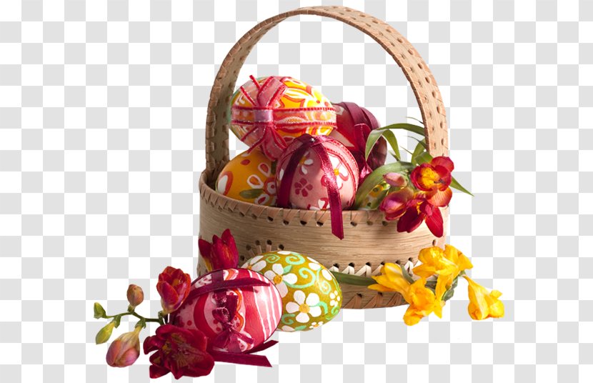 Easter Bunny Holy Saturday Basket Image - Flower Transparent PNG
