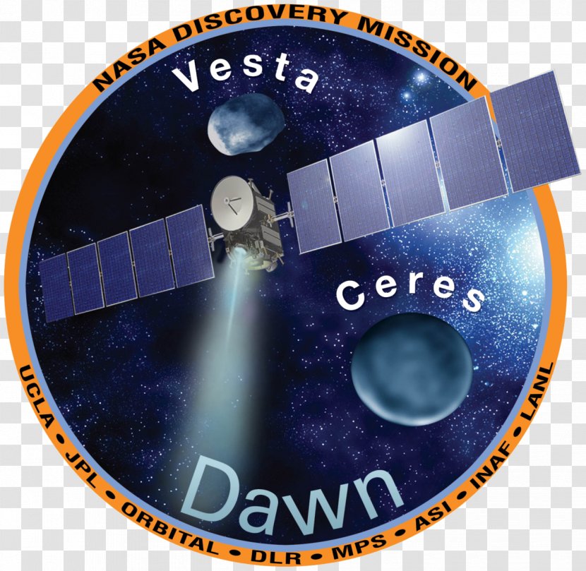 Discovery Program Dawn 4 Vesta Spacecraft Ceres - Nasa Transparent PNG