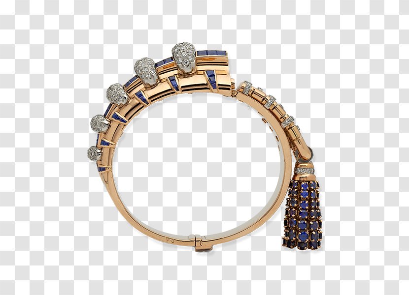 Hancock's Of Paducah Paper Burlington Arcade Bracelet Bangle - Gemstone - Design Transparent PNG