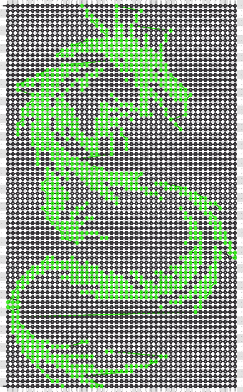 Pattern Friendship Bracelet Dragon - Green Transparent PNG