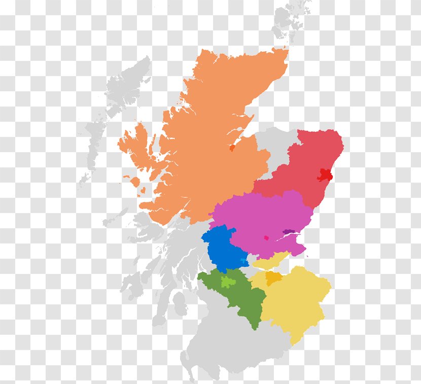 Scotland Map Scottish Independence Referendum, 2014 - Referendum Transparent PNG