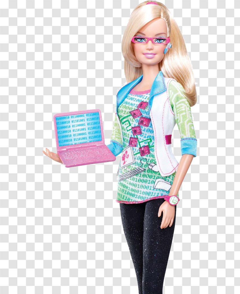 Computer Engineer Barbie Barbie's Careers - Heart Transparent PNG