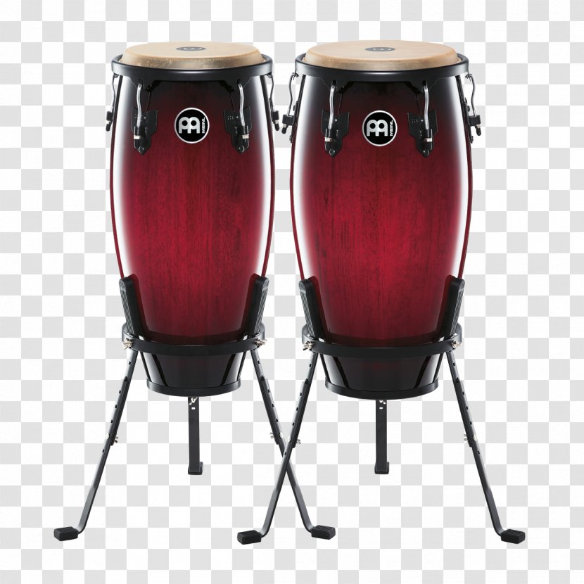 Conga Meinl Percussion Drums Bongo Drum - Watercolor Transparent PNG