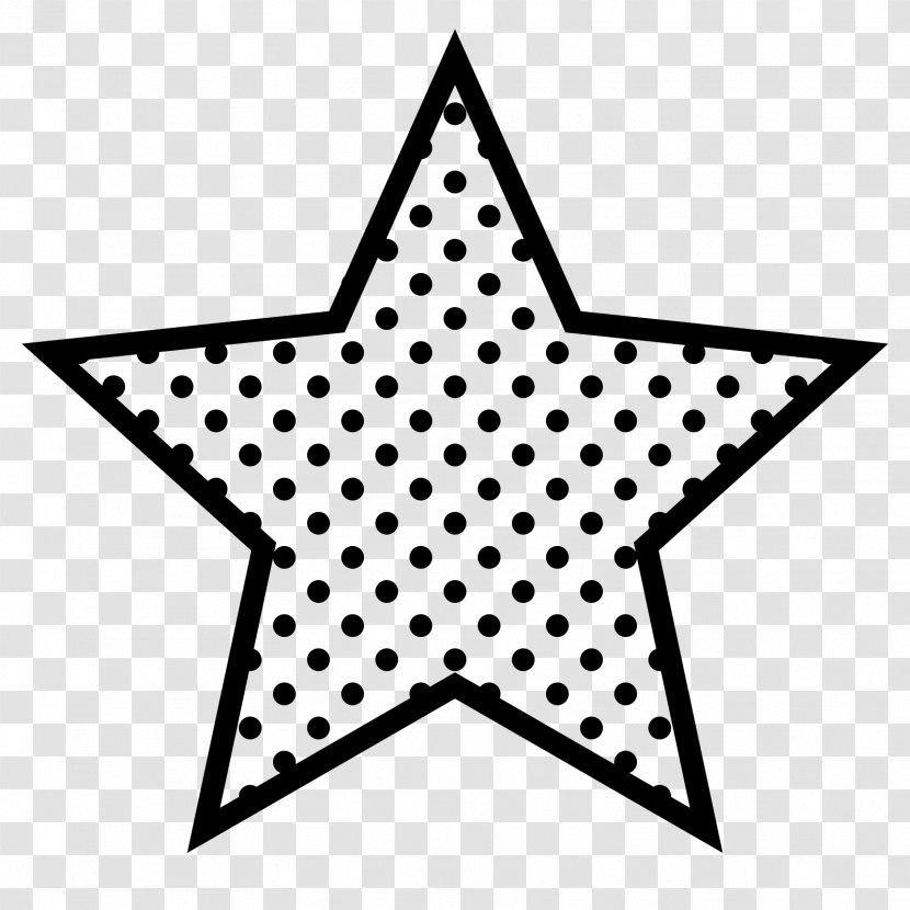 Icon Design - White Star Transparent PNG