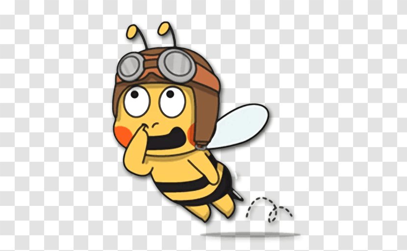 Honey Bee Clip Art Telegram Sticker WamTam B.V. - Set Transparent PNG