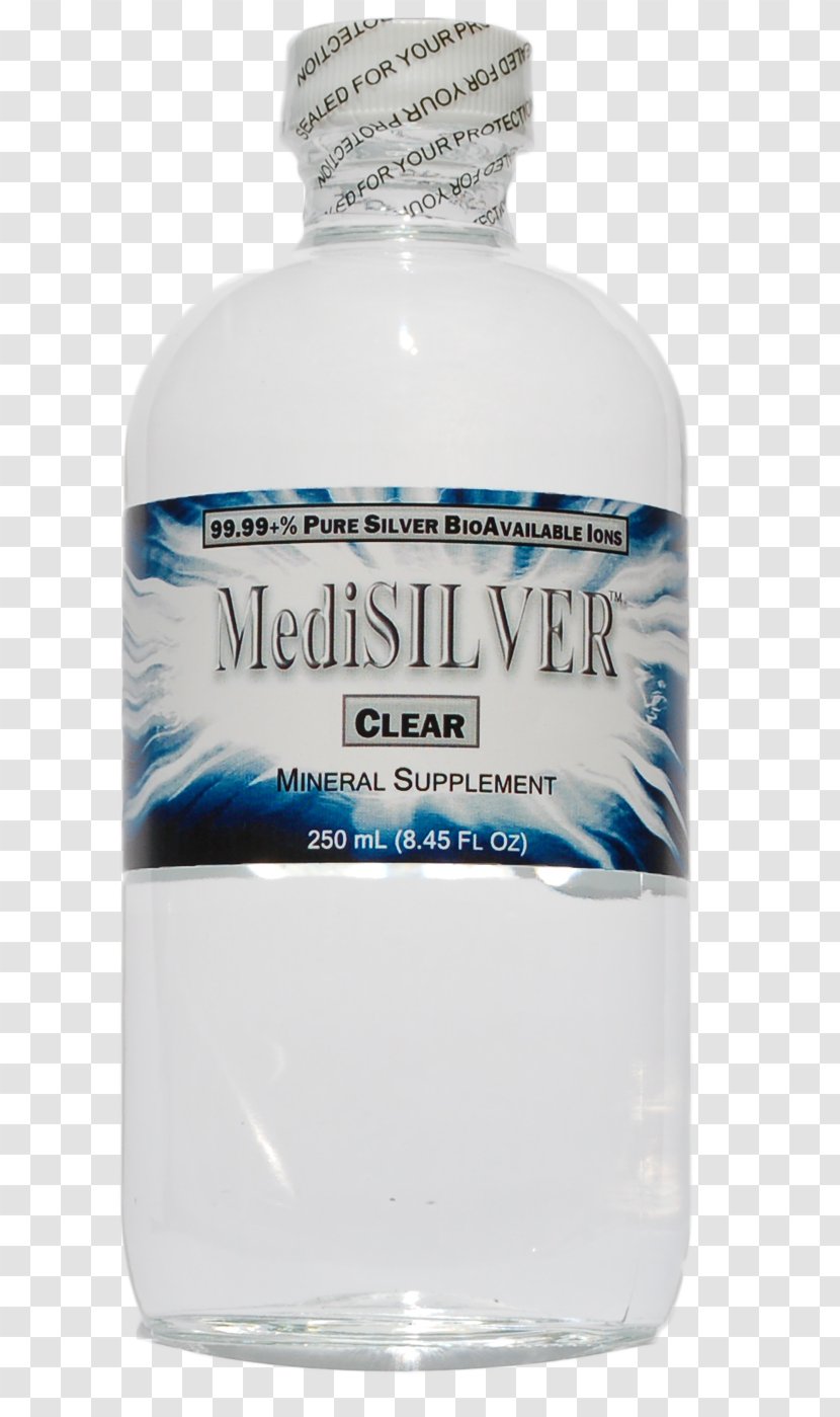 Distilled Water Bottles Colloïdaal Zilver Liquid - Bottle - Wash Fruit Transparent PNG