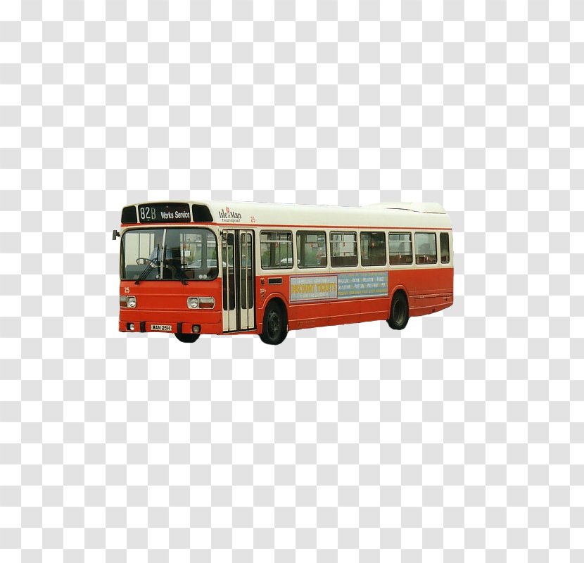 Tour Bus Service Car Manx Electric Railway - Interchange - Red Transparent PNG
