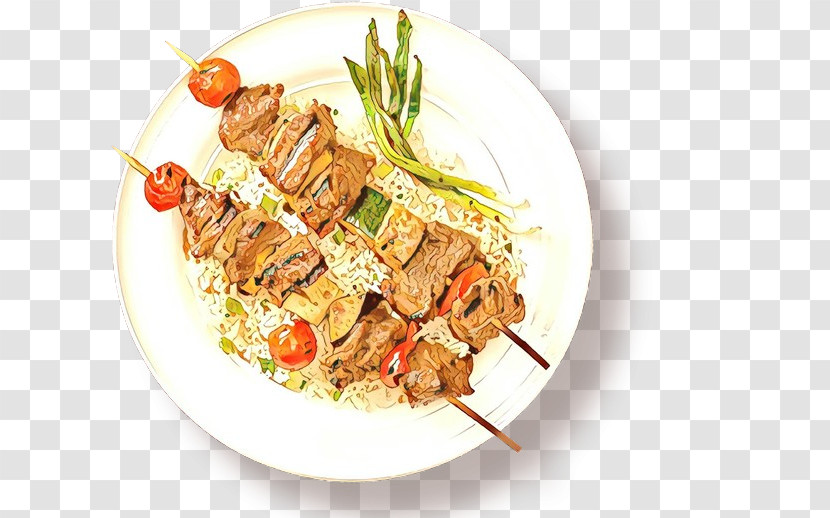 Dish Cuisine Food Ingredient Souvlaki Transparent PNG