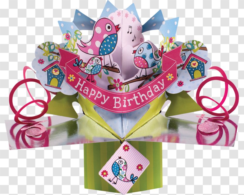 Greeting & Note Cards Pop-up Book Happy Birthday - Balloon - Second Transparent PNG